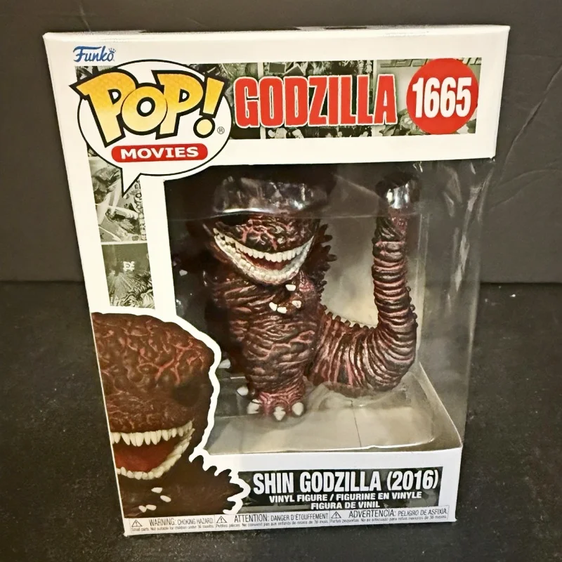 Funko Pop! Original y Raro Godzilla 70.º Aniversario Shin Godzilla 2016 # Figura Coleccionable de Vinilo 1665, Juguete Decorativo, Regalo Perfecto