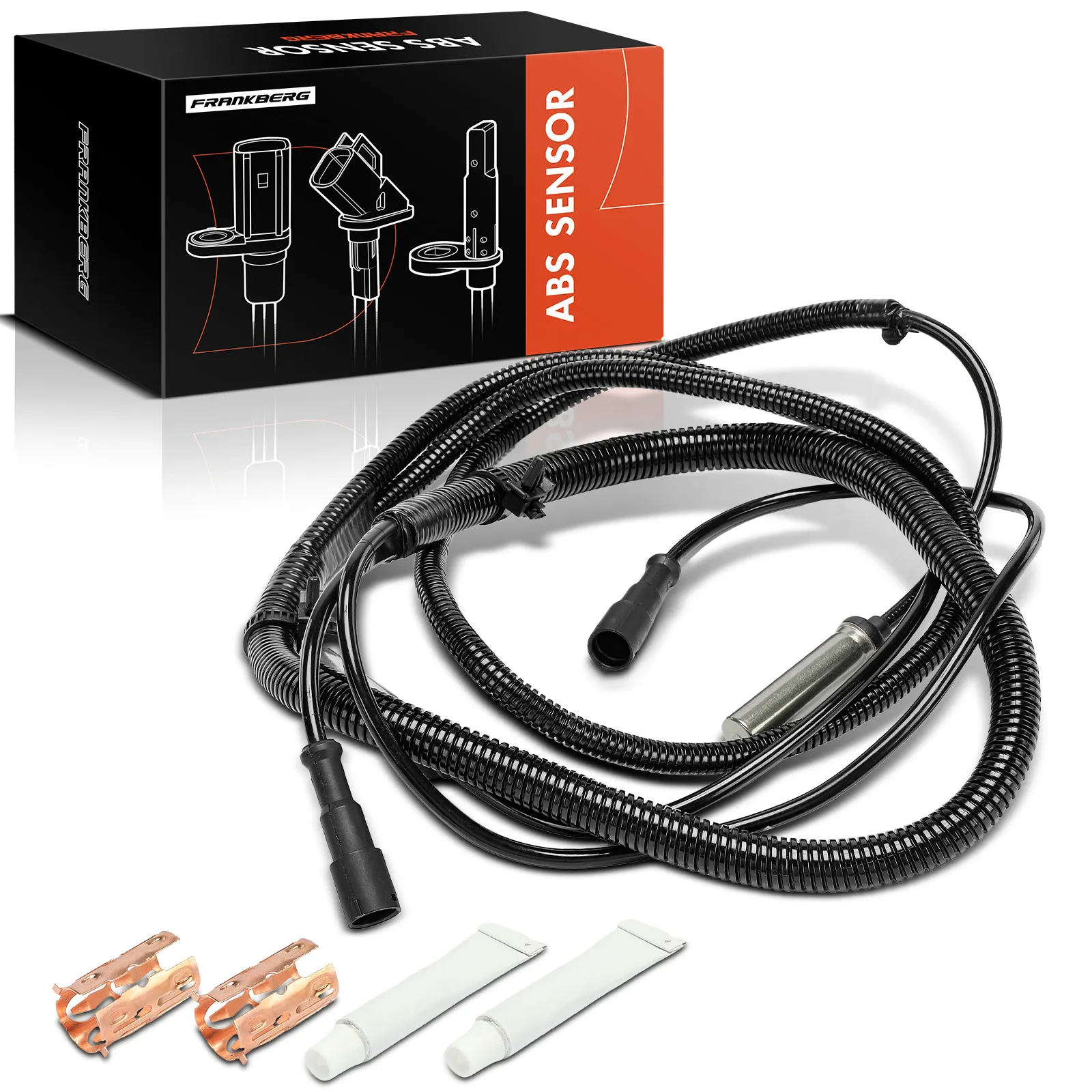 Frankberg 1x ABS Sensor Hinterachse Links Rechts für Land Rover Defender L316 2.2 2.4 TD4 4x4 SSW500080