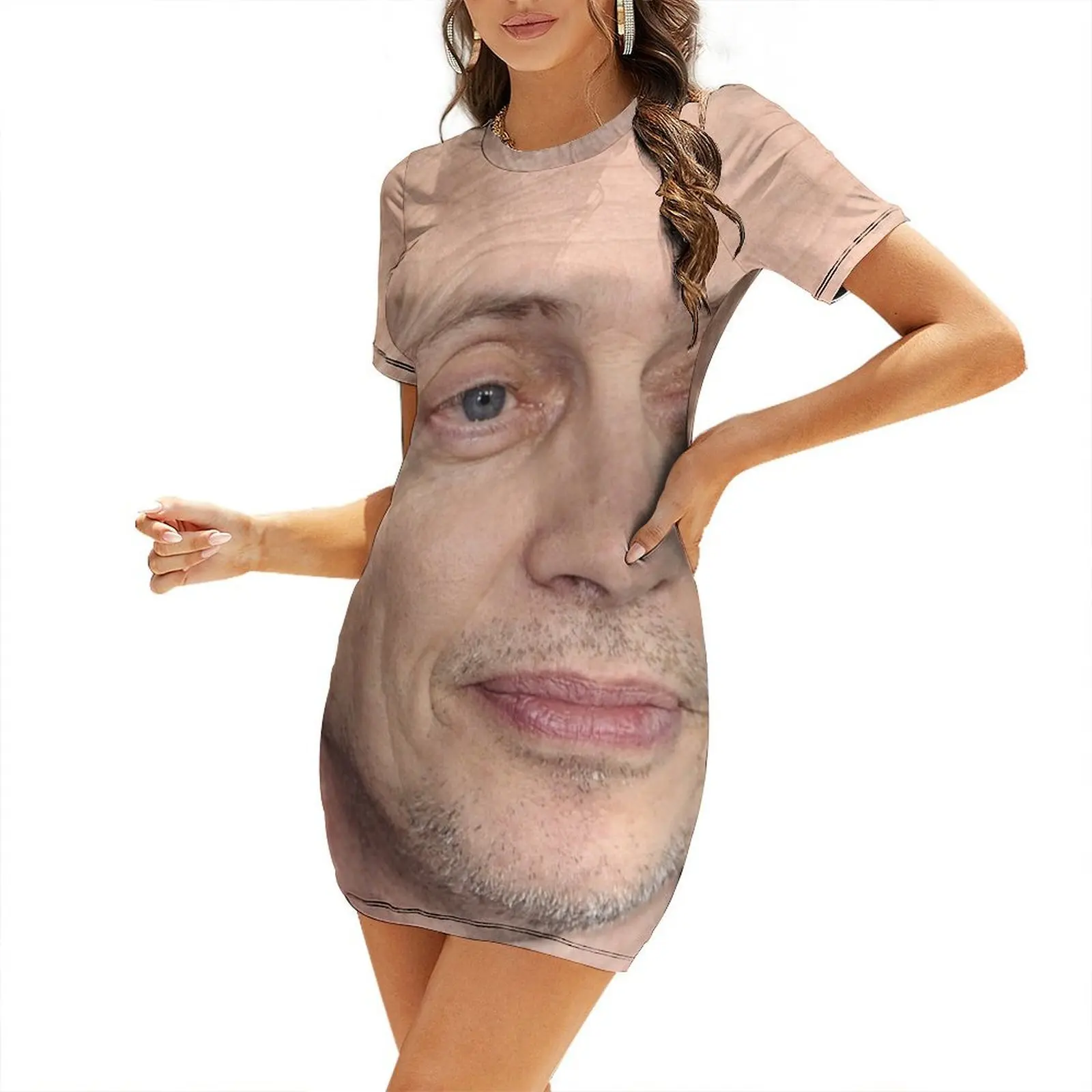

Steve Buscemi Short-Sleeved Dress women evening dress women's summer dress 2026 elegant women's dresses for wedding