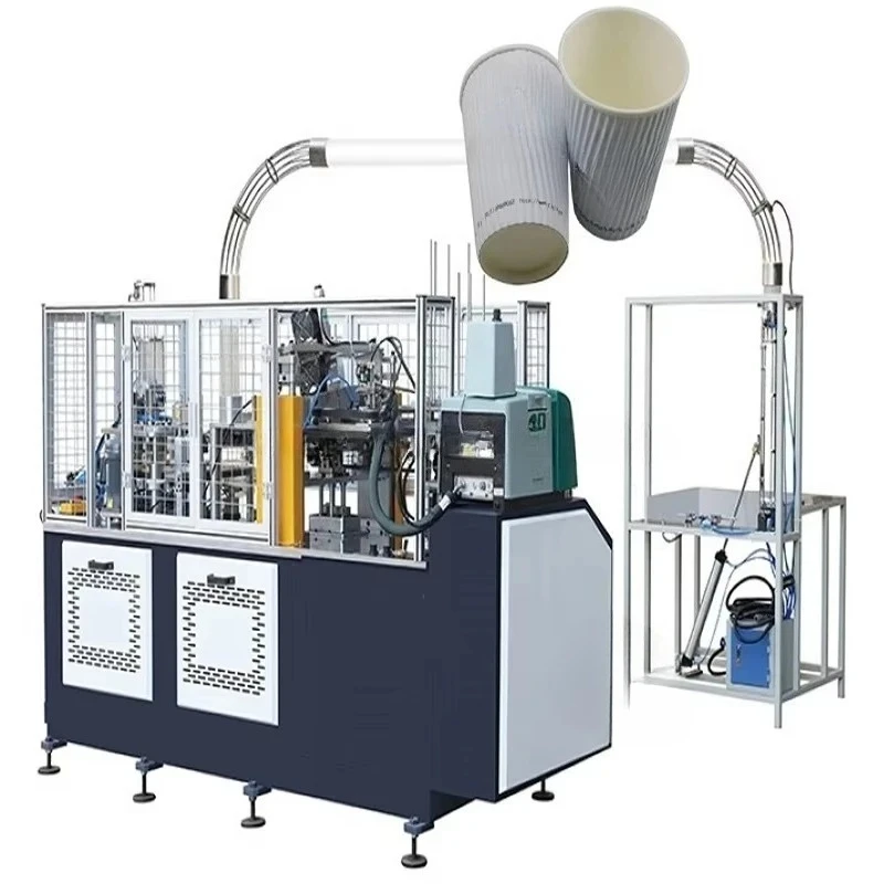 Full Automatic Double Wall Paper Cups Making Machines for Small Businesses