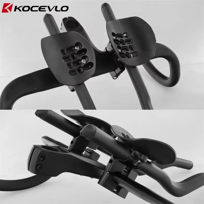 Lightweight Carbon Fiber Bike Handlebar High Strength Road MTB Cycling Bar Extension Rod Durable Bicycle Parts Accessory High