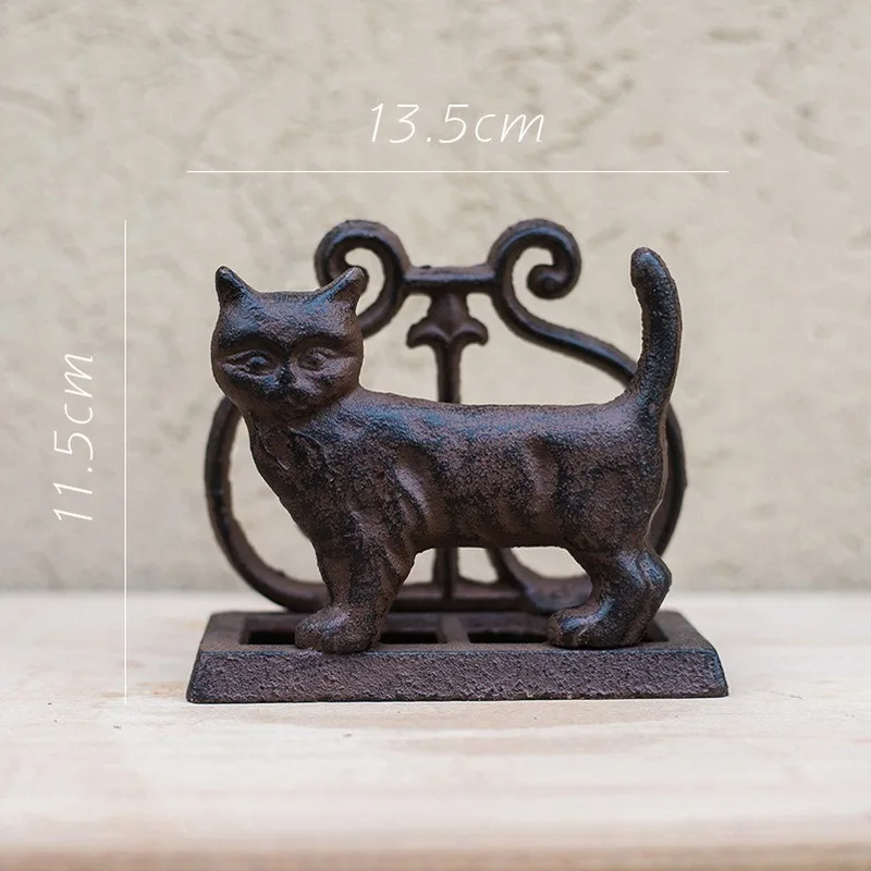 Wrought Iron Bird Tissue Holder Stand Creative Kitchen Table Napkin Paper Rack Dining Room Paper Storage view 5