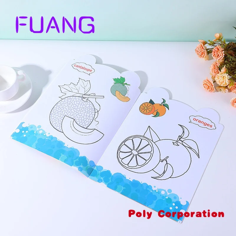 Custom  Wholesale Custom Printing Drawing Coloring Book For Kids