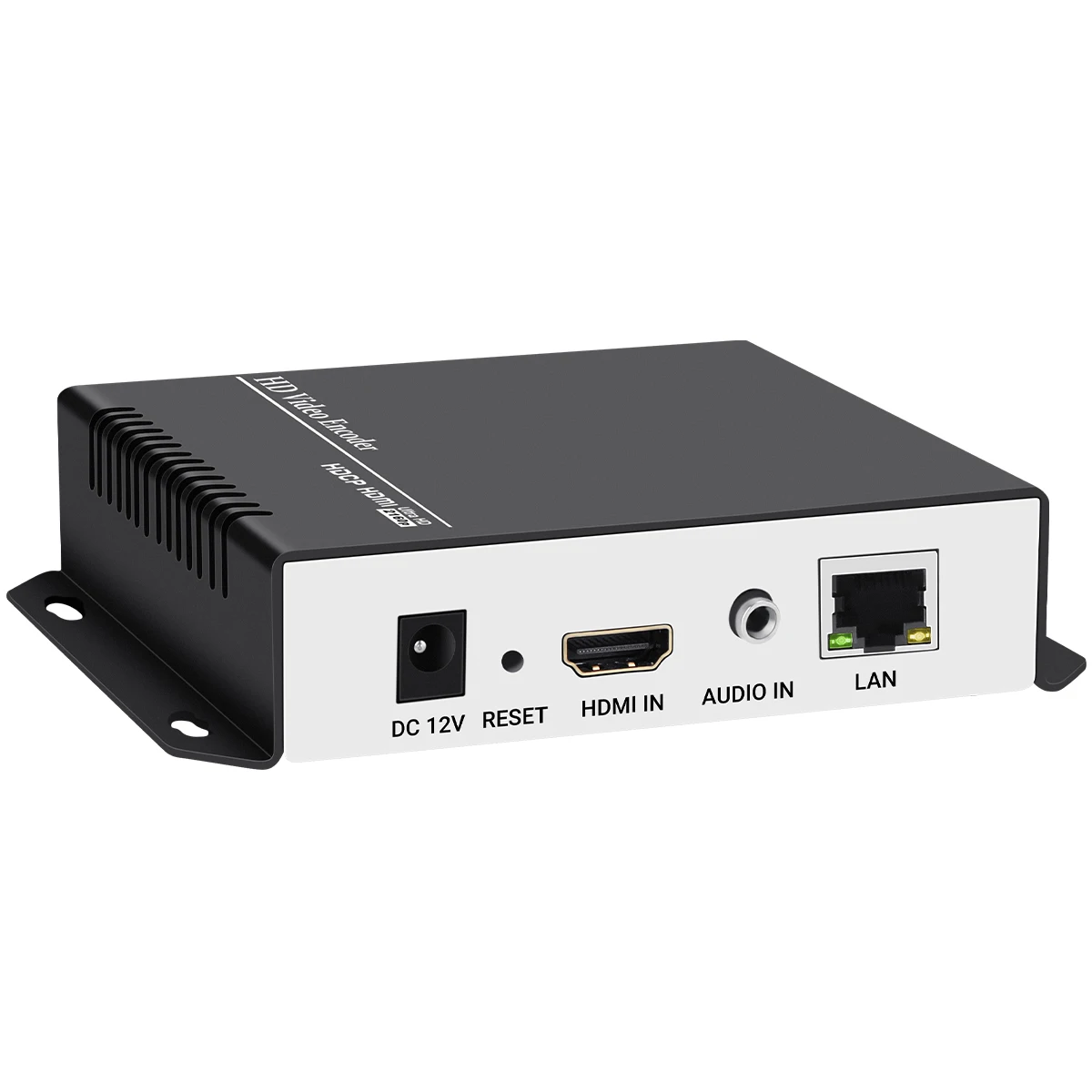 4K 1080P HEVC HDMI Video IPTV Encoder H.265 H.264 Live Broadcast Encoder HDMI to RTMPS RTSP HLS ONVIF UDP SRT Transmitter