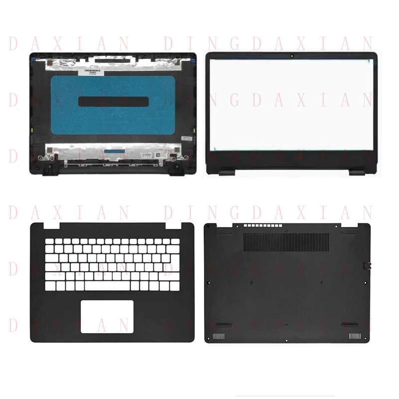 AA  For DELL Vostro 3400 V3400 3405 LCD Back Bover Bezel Palmrest Bottom Case Black