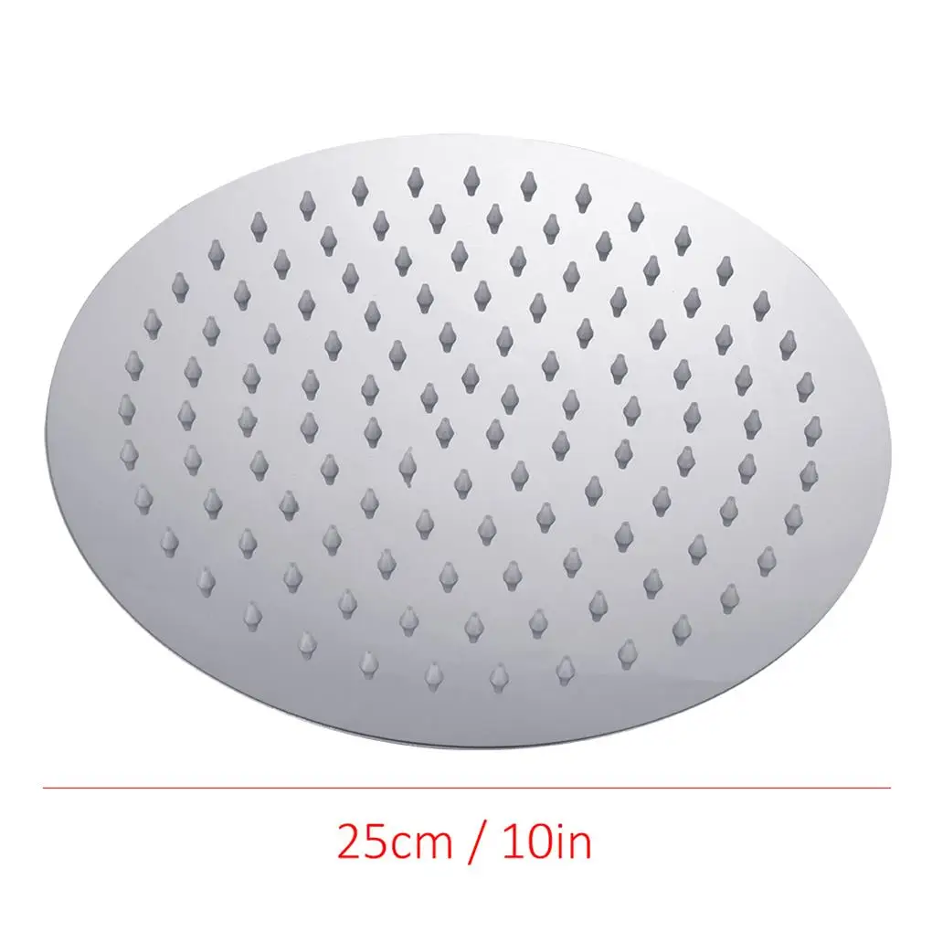 Round Square Shower Head Ultra-thin large area 8