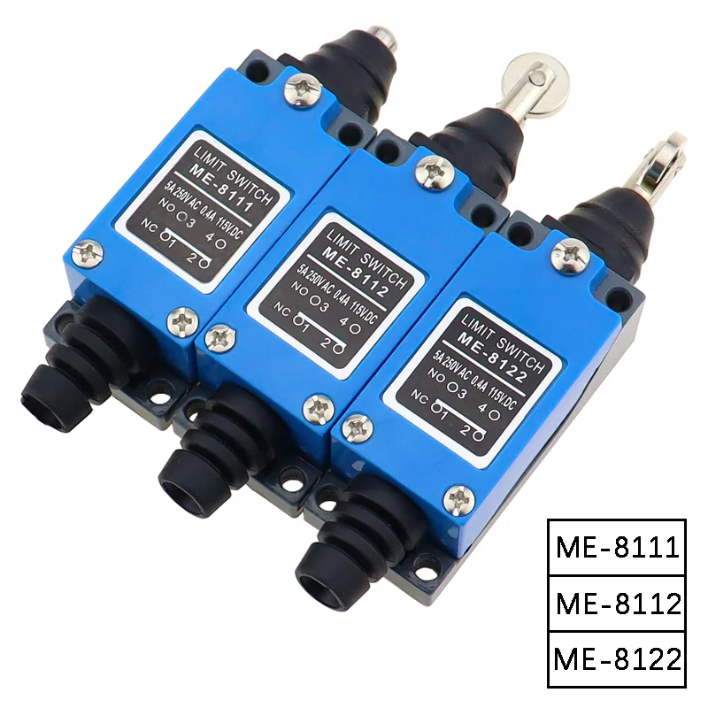 ME ME-8108 limit switch Rotary Adjustable Roller Mini Limit Switches TZ-8108 AC250V 5A NO NC 8108 8104 8111 8112 8122 8166 9101