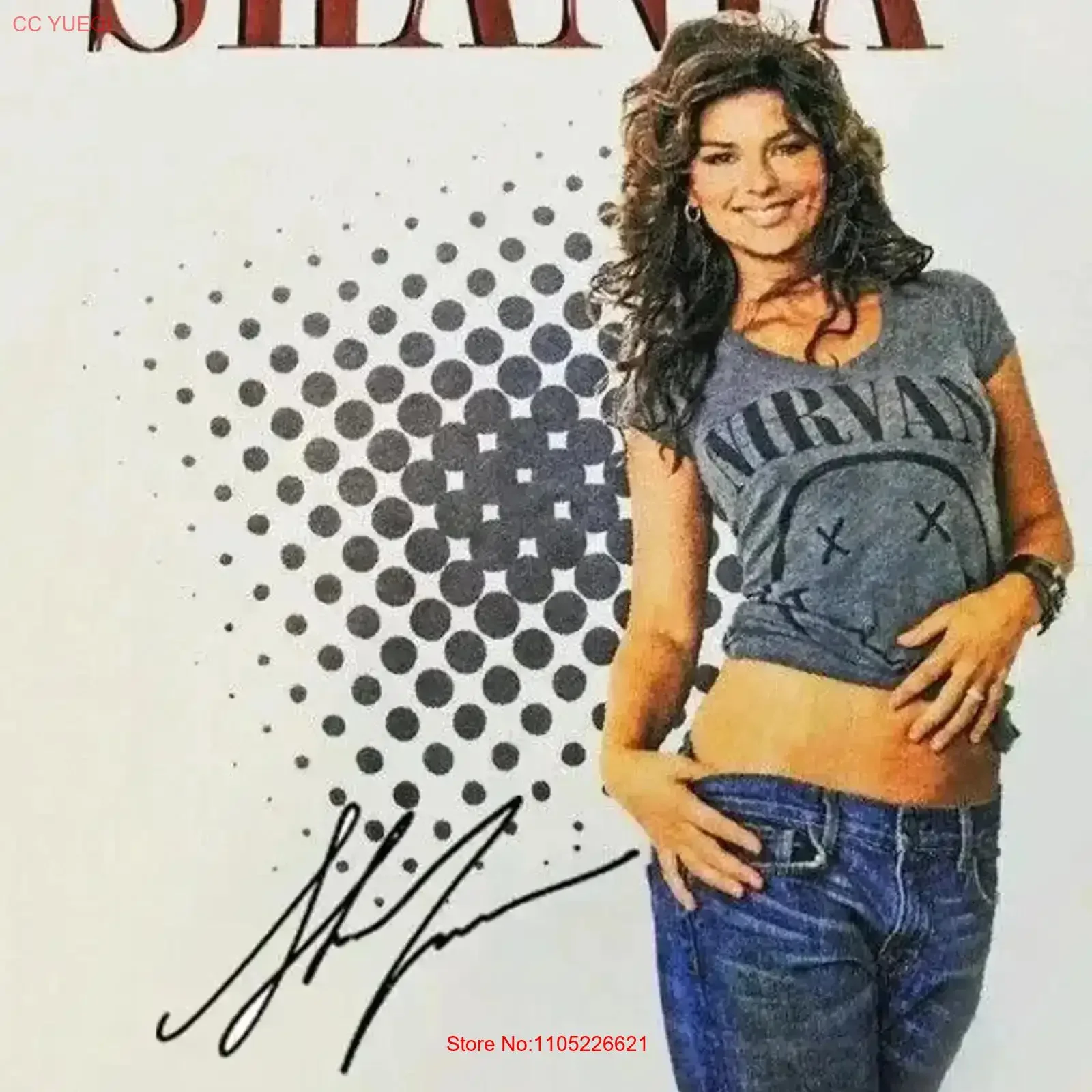 

Shania Twain, хлопковая белая мужская футболка всех размеров, винтажный потертый топ для повседневной носки, женская футболка с рисунком, слегка дышащая мода