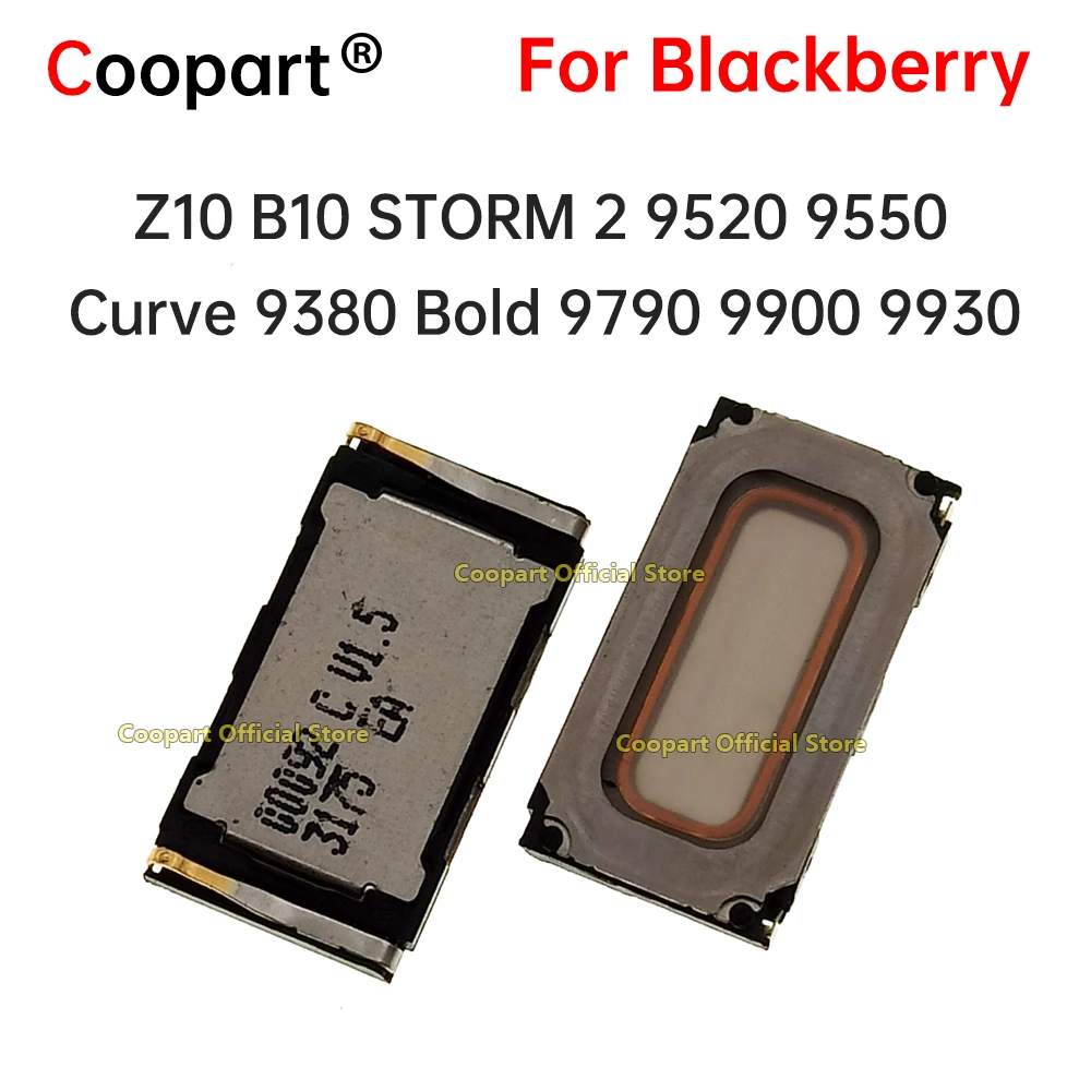 Wymiana głośnika słuchawki Coopart do Blackberry Z10 B10 STORM 2 9520 9550 Curve 9380 Bold 9790 9900 9930