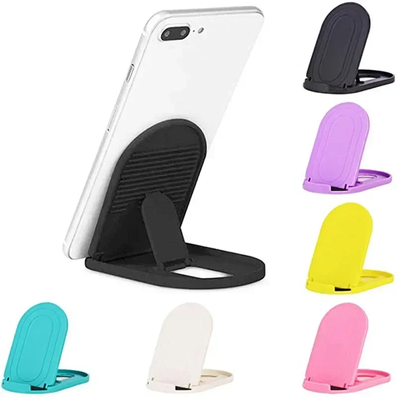 

1pc Foldable Cell Phone Stand Adjustable Desktop Phone Holder Universal Portable Travel Mobile Phone Holders for Business Gift