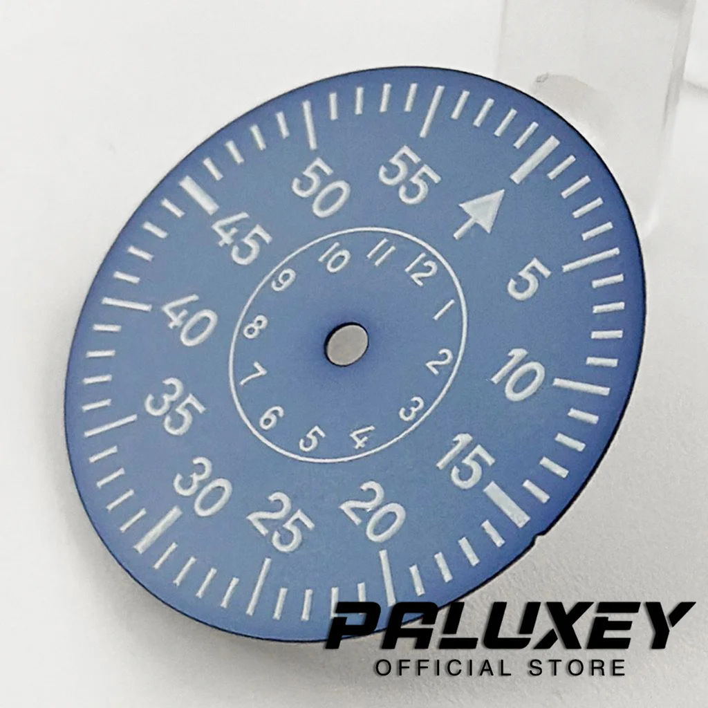 29 MILLIMETRI Diver Orologio Pilota Quadrante Completo C3 Verde Luminoso Quadranti Per NH35 NH36 NH38 NH39 ETA2824 2836 Miyota 8215 Movimento