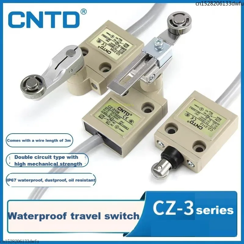 CNTD Stroke CZ-3104 CZ-3108 3112 3110 3167 Self Resetting Waterproof Limit Switch