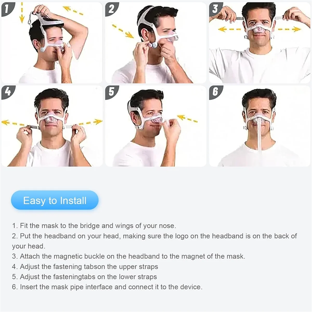 أغطية رأس ABTX لأغطية الرأس/غطاء الرأس N20، استبدال أغطية الرأس N20 بمشابك مغناطيسية