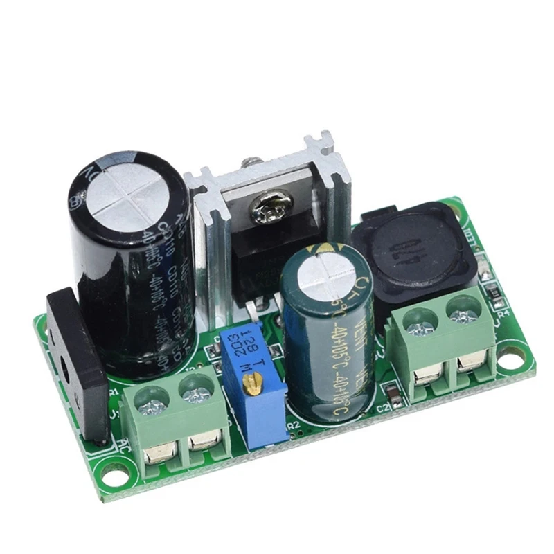 Новый Регулируемый понижающий модуль питания LM2596T LM2596HV, источник питания 3 А постоянного тока, 5-50 В, 3 А, большой ток, большая мощность