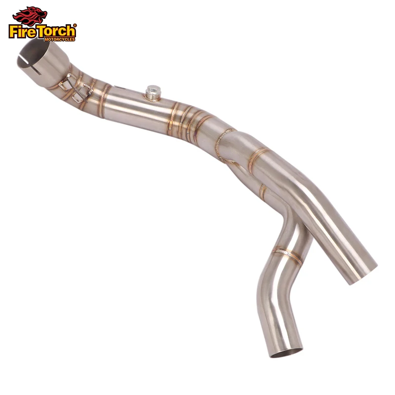 Slip For Yamaha YZF R1 2007 2008 Motorcycle Exhaust Escape Moto Modify Middle Tube Middle Link Pipe Connect Original Muffler