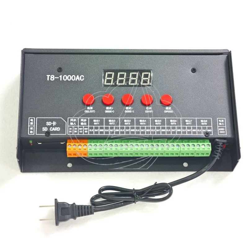 Mini Bluetooth RGB LED Strip Controller Full Color Chasing Flowing Light Effect Smart Pixel Light Control Module