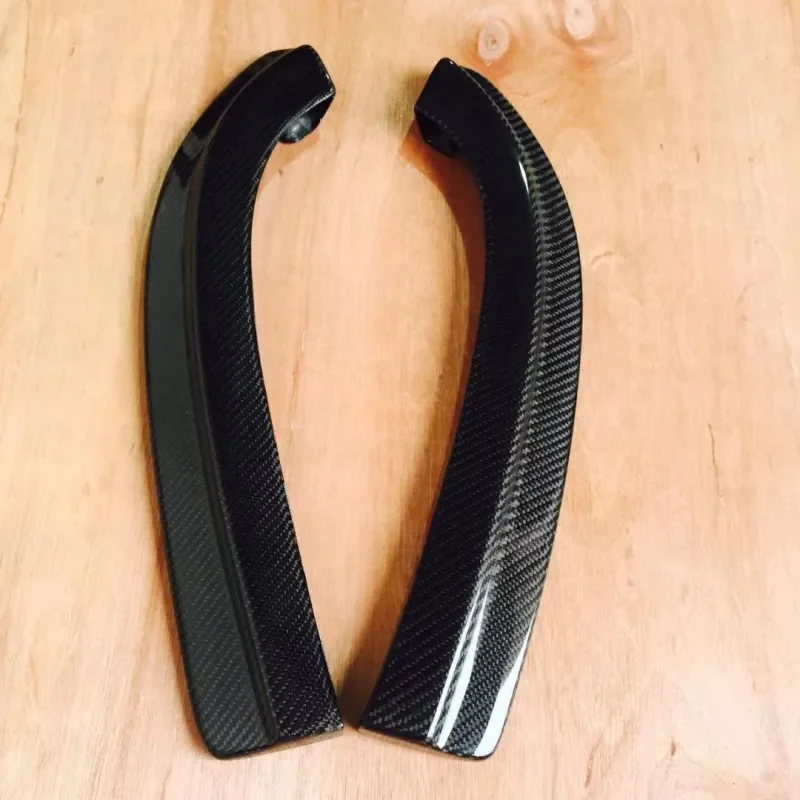 For Lancer Evolution 9 EVO 9 JDM Damd Style Carbon Fiber Rear Bumper Extension CF 2