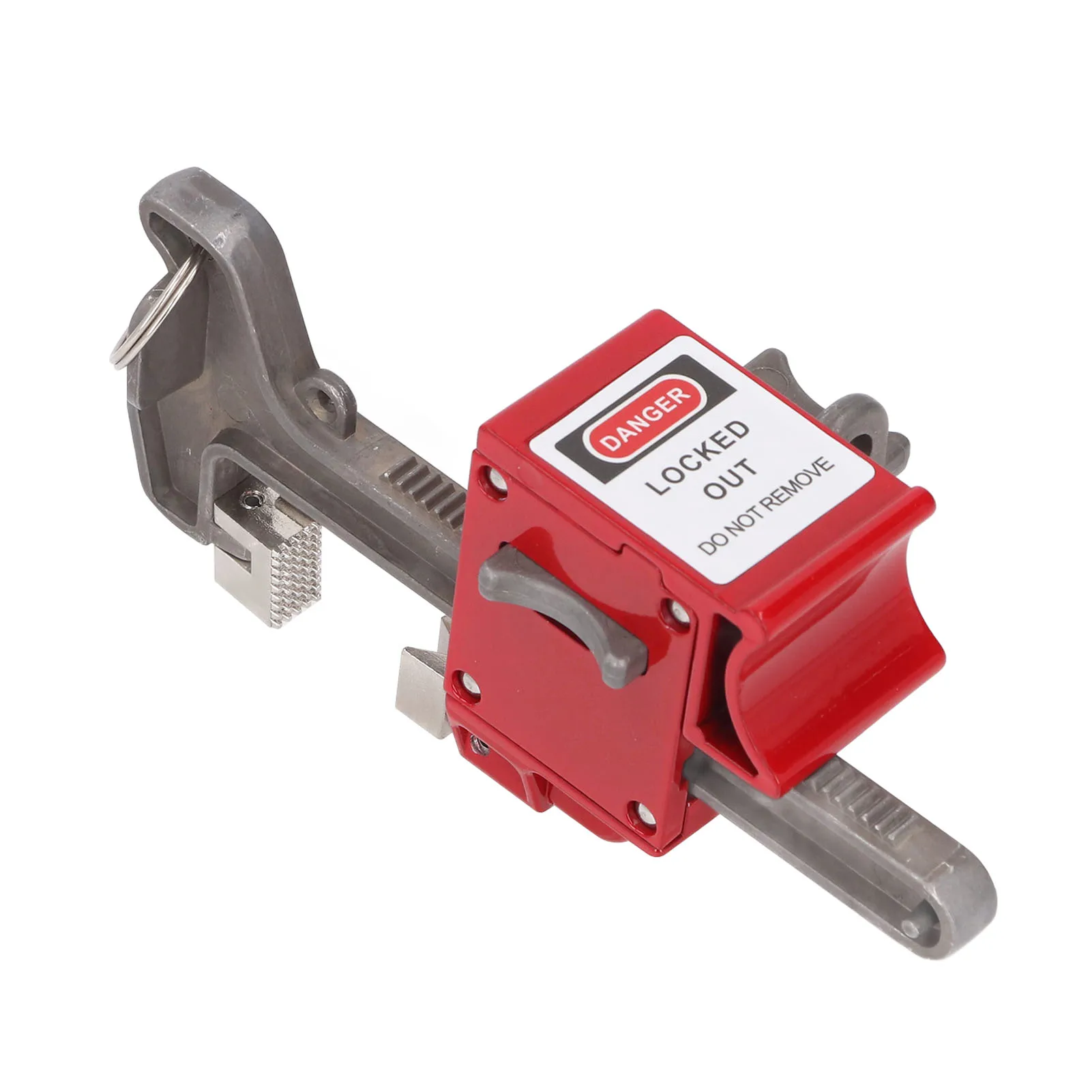 Ball Valve Lockout Device with Tags and Cable Ties Manual Faucet Handle Security Lock for DN8‑DN100 Pipe Diameter