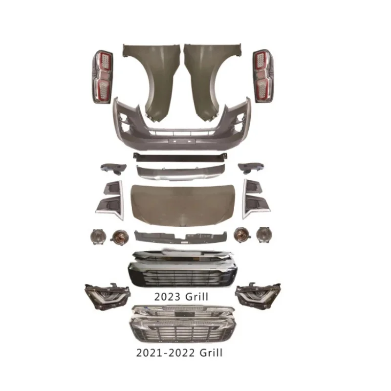 

Заводская распродажа 2012-2018 D-max Upgr Kits Автомобильный бампер Bodykit Fender Hood Светодиодные фары Body Kits для Isuzu Dmax Body Kit