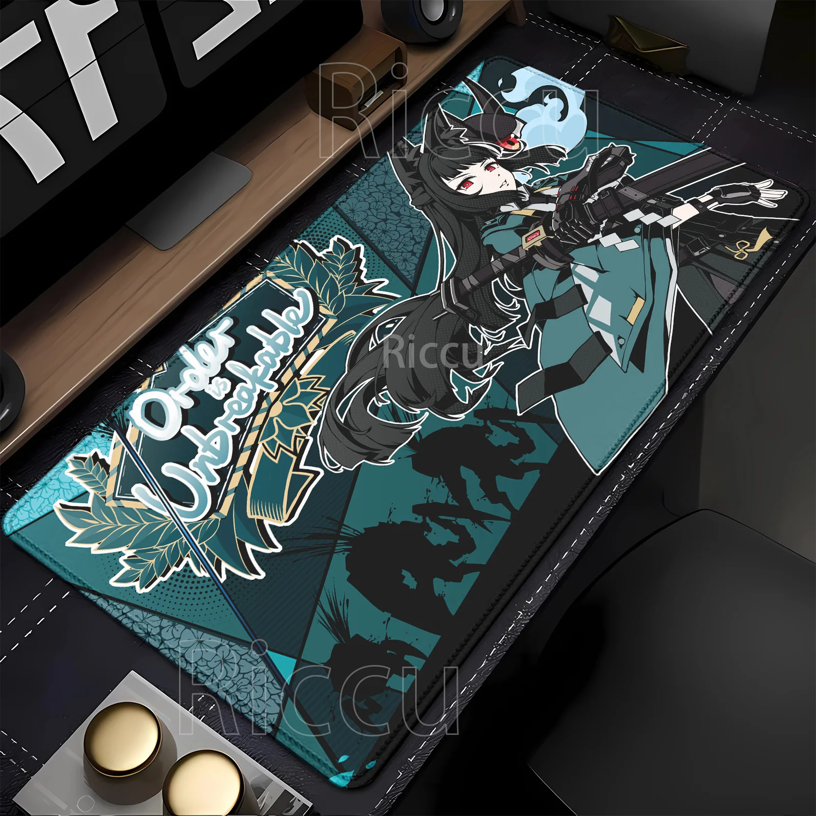 

Hoshimi Miyabi HD Printing Mouse Pad ZZZ Gaming Zenless Zone Zero Keyboard Desk Mat Anime Girls Game overlock 400x900mm Mousepad