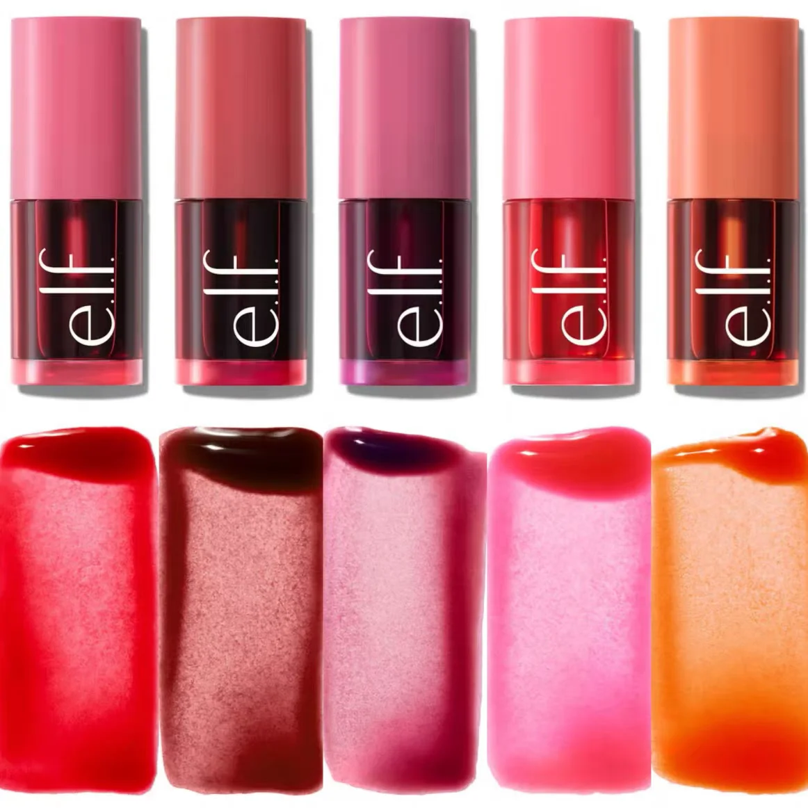 Elf Liquid Blush Highlighter Contouring Illuminating Shimmer Powder Quick-drying Non-sticky Natural Facial Makeup Soft Texture