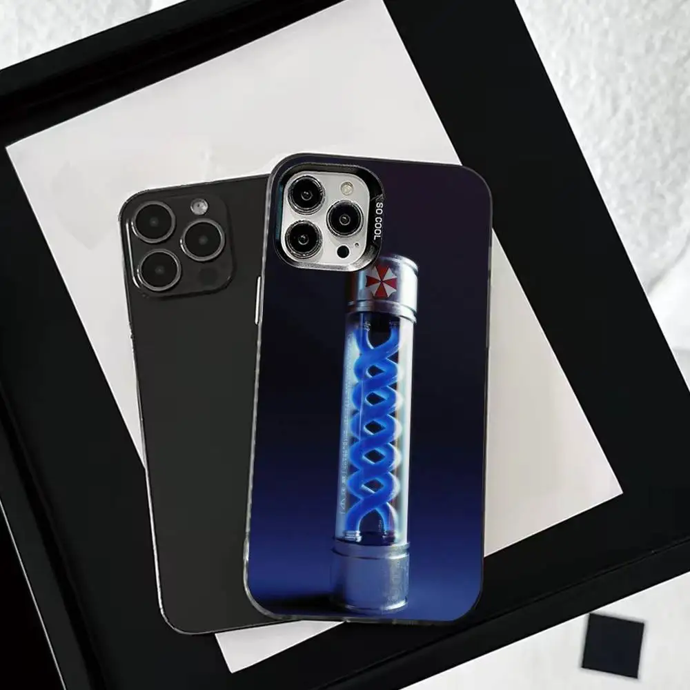 حافظة هاتف U-Umbrella C-Corporation لهاتف iPhone 16,15,14,13,12,11,Mini,Pro,SE,MAX غطاء أبيض غير لامع مقاوم للصدمات