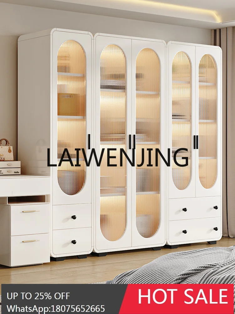 Living Room Integrated Entire Wall-Top Solid Wood Bookcase Combination Simple Bookshelf Wall Display Cabinet