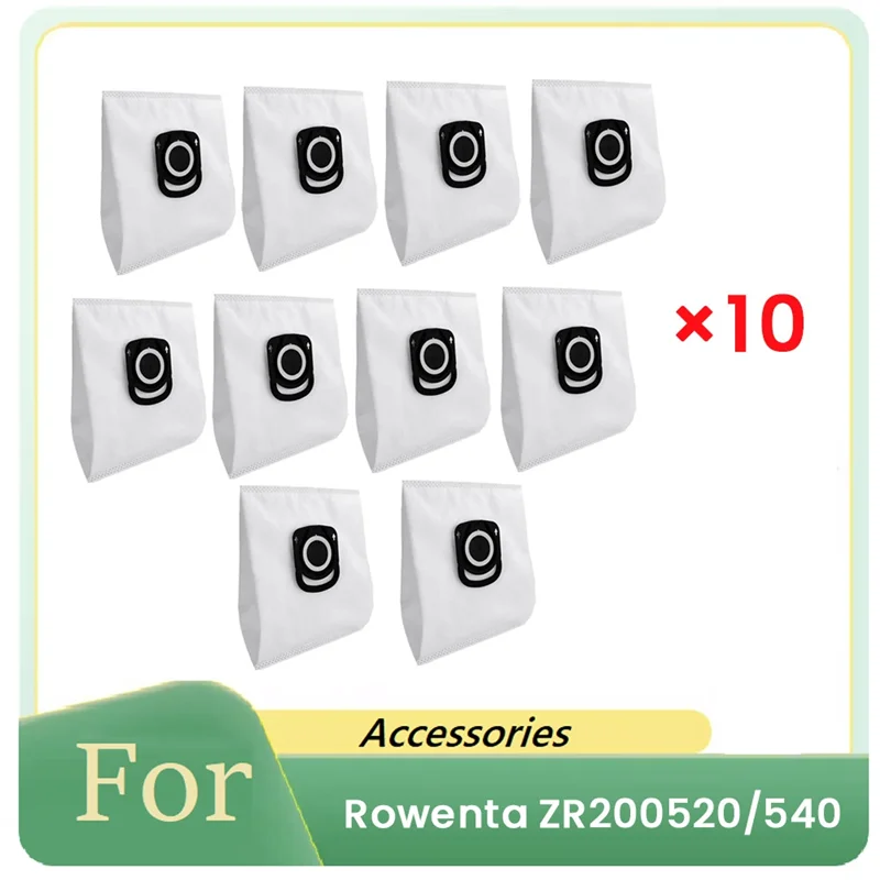 

A61I 10 шт. мешки для пыли для Rowenta ZR200520/540/740, аксессуары для подметальных машин, замена деталей чистящего средства