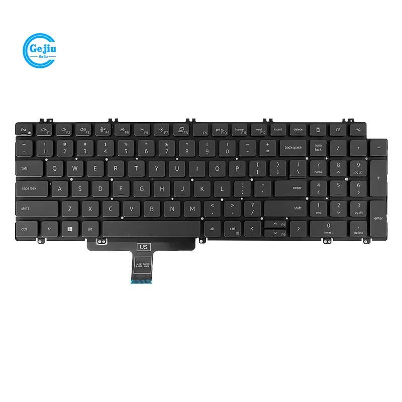 New Original Laptop Keyboard For DELL Precision 3570 3571 3580 3581 7670 7770 7680 7780