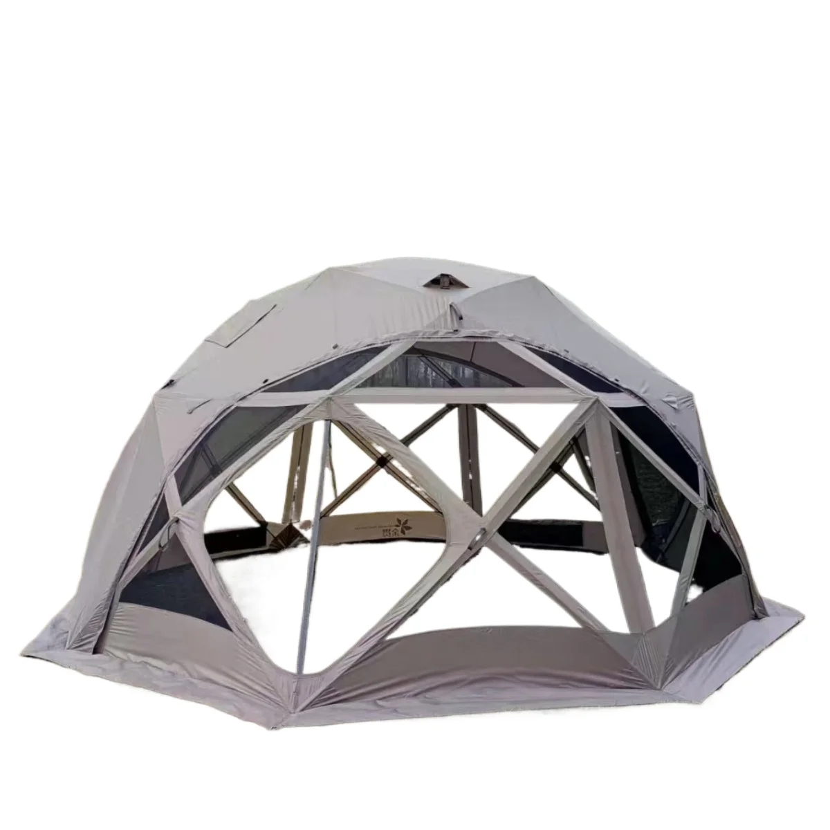 Portable Octagonal Dome Tent Waterproof Family Camping Shelter for Outdoor Picnics Fishing Stargazing