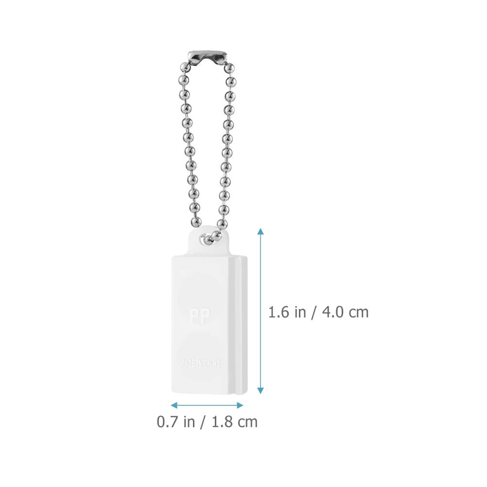 

10pcs Box Keychain Portable Storage Case Batteries Lightweight Organizer Holder PP Compact Design Mini Size