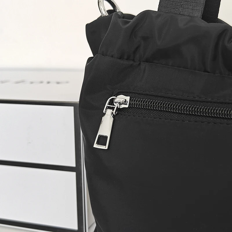 

Casual Shoulder Bag Large Capacity All-Match Crossbody Bag Adjustable Strap Trendy Nylon Handbag Summer Vacation Handbag
