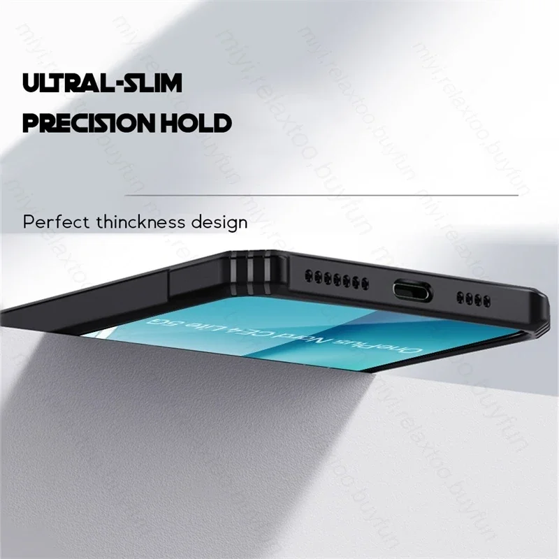 حافظة CE4Lite شفافة من الأكريليك مقاومة للصدمات لهاتف OnePlus Nord CE4 Lite CE 4Lite Light 5G إطار ناعم من البولي يوريثان حماية Funda #2