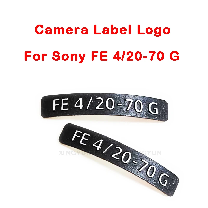 Original Camera Lens Sticker For Sony FE 4/20-70 G Lens Camera Label Logo Lens Model Nameplate Anti-Scratch