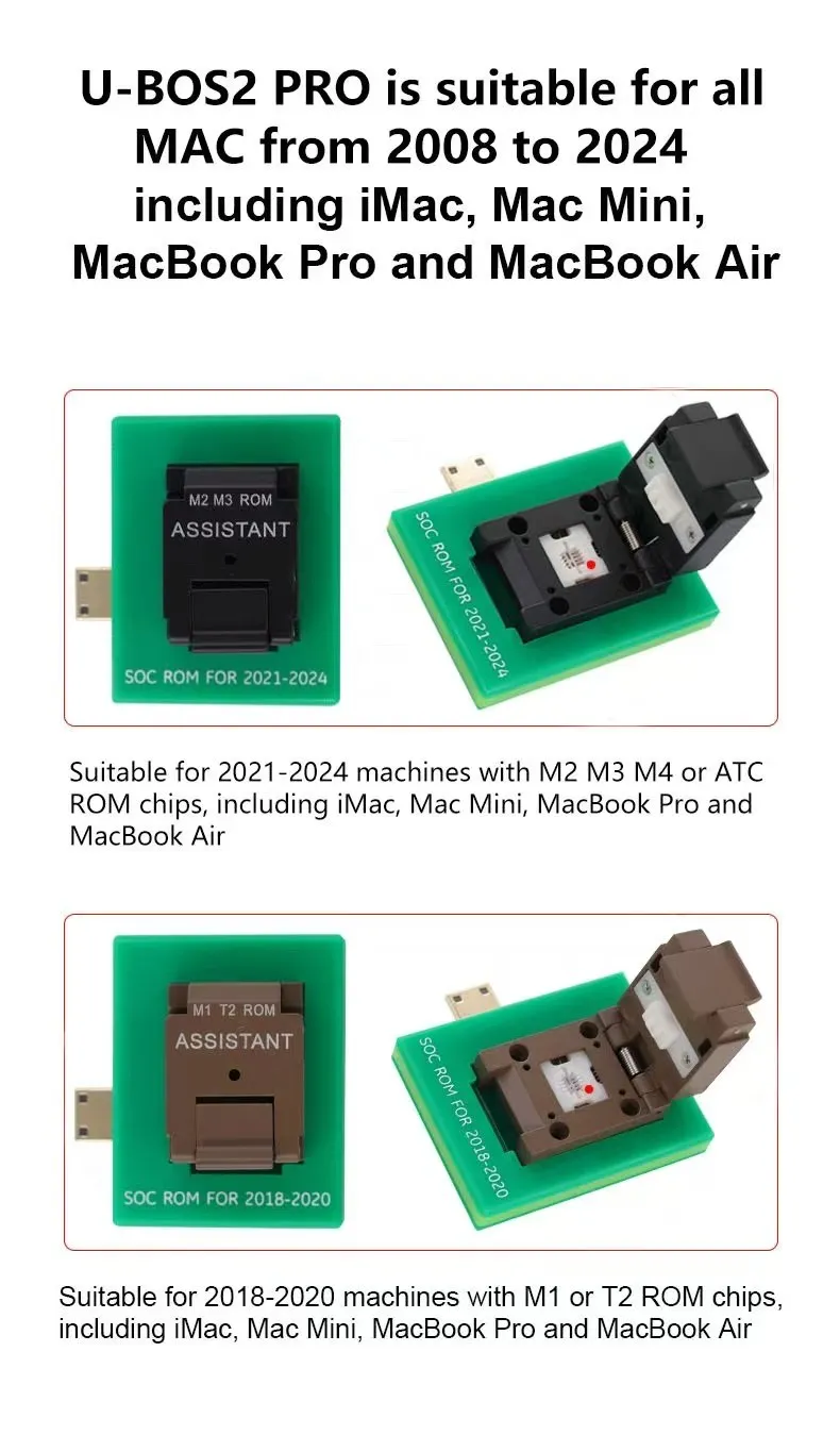 الأدوات الأساسية لإصلاح ماك بوك. يغطي جميع ماك من 2008 إلى 2024، بما في ذلك iMac، Mac Mini، MacBook Pro، وMacBook Air.