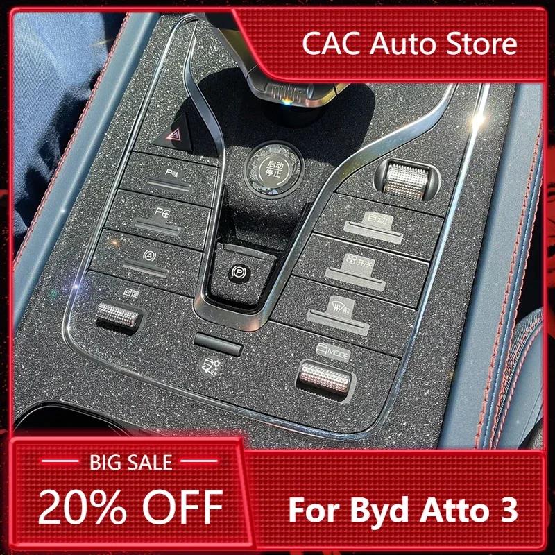 

Starry Sky Film Is Suitable For Byd Atto 3 Interior Modification Central Control Instrument Screen Film Stall Decorative Sticker