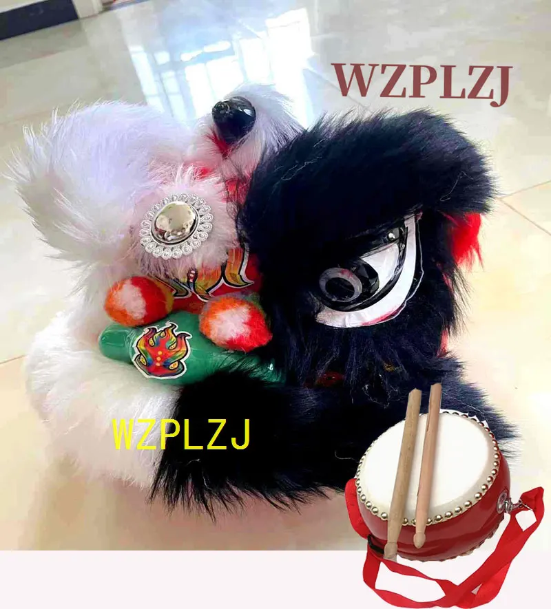 

Party Decor 12 Inch Lion Dance Costume Gong Drum Cymbals Toy 3-5 age Kid Child Party Carnival Stage