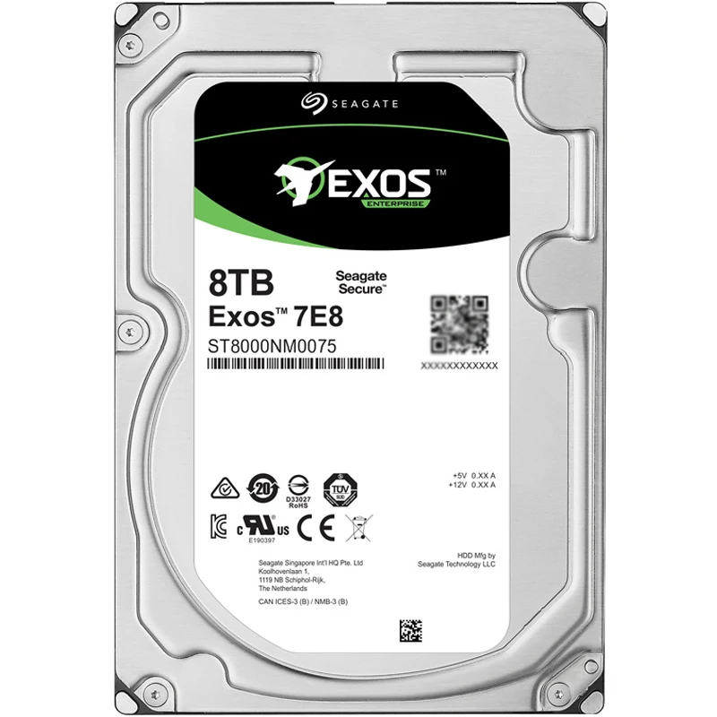 Seagate Exos 7E8 ST8000NM0075  Hard drive 8 TB internal 3.5