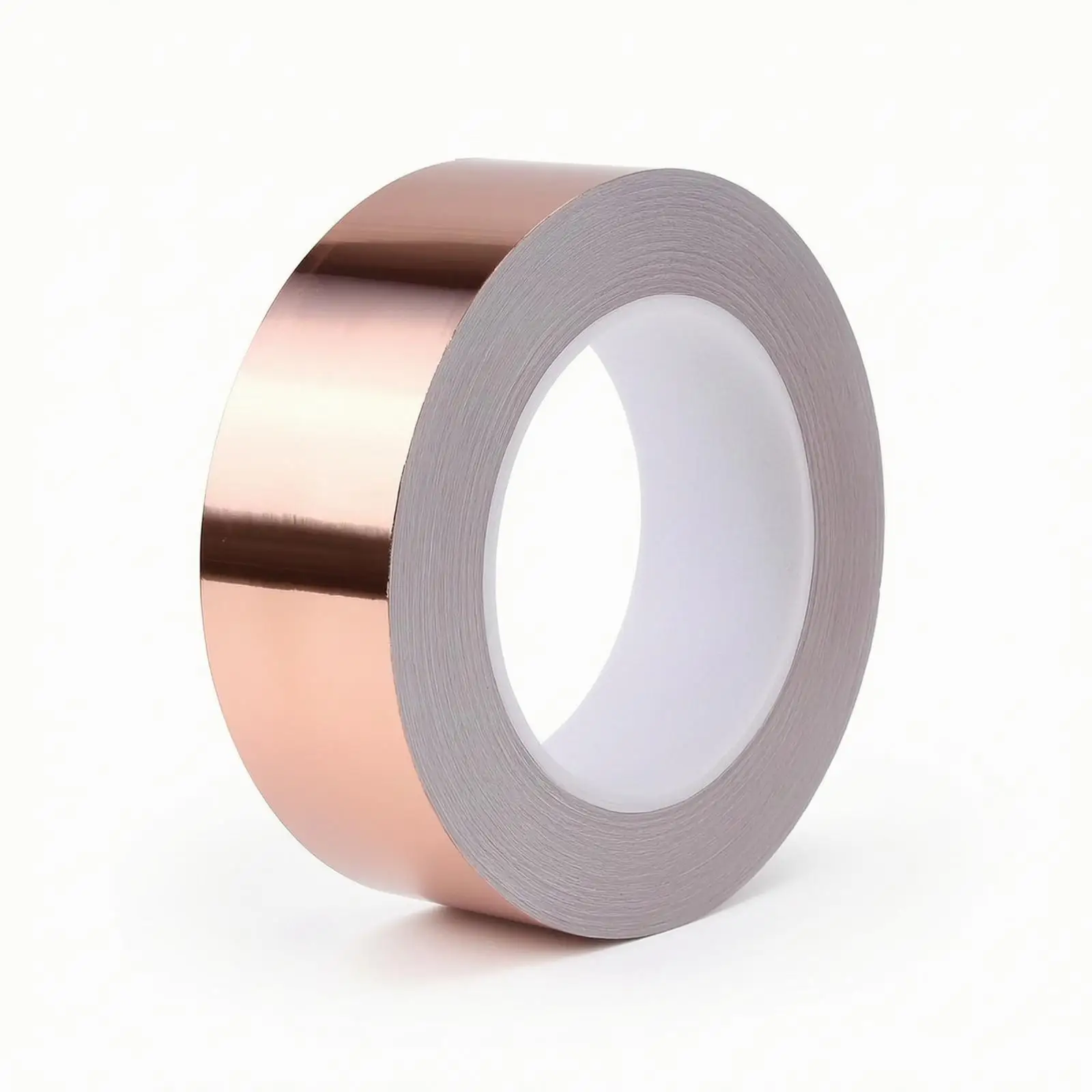 Adhesive Copper Foil Tape 1 Inch Wide for Guitar Cavity Shielding Electrical Insulation and Creative Art Projects with Sturdy