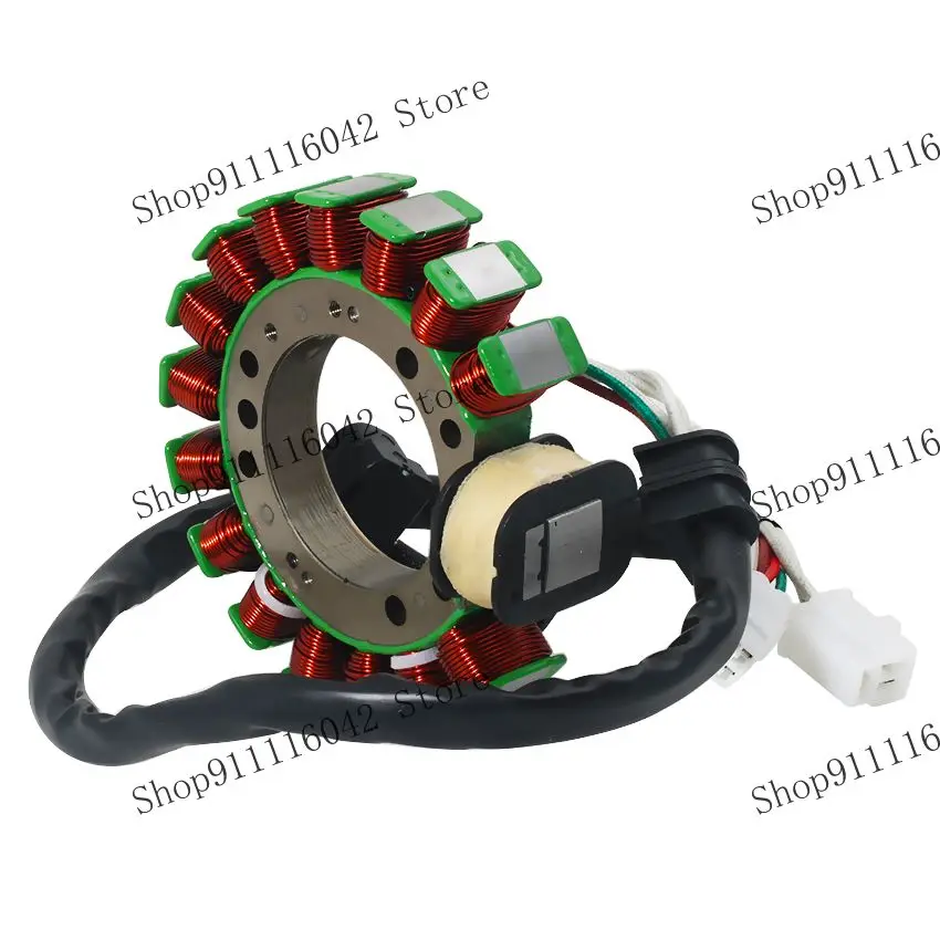 For Yamaha YFM600 YFM600FW Grizzly 600 1998 Years OEM: 4WV-85510-00 Motorcycle Excitr Coil Ignition Generator Stator Coil