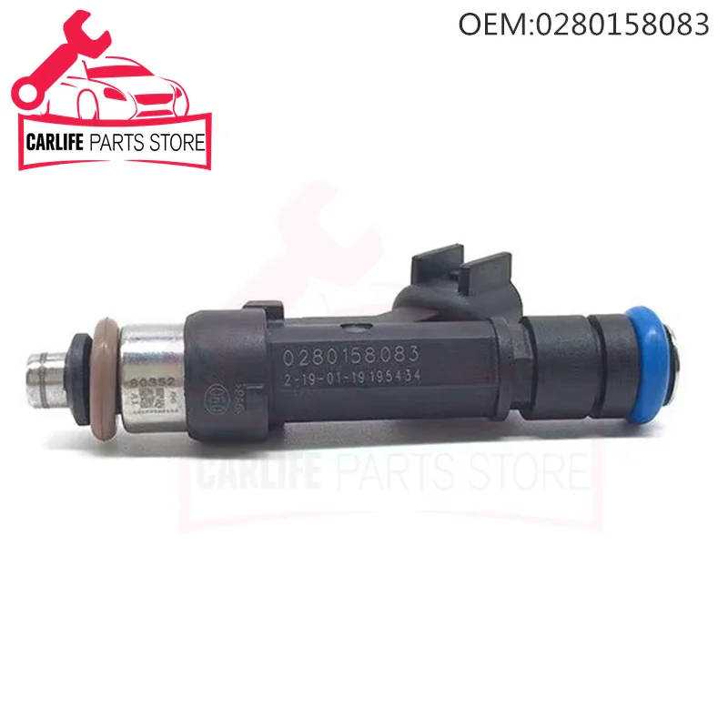 0280158083 83211206 832-11206 For CADILLAC DTS SRX STS XLR 2006-2010 4.6L V8 BUICK LUCERNE 2006-2011 Car Fuel Nozzle Injector