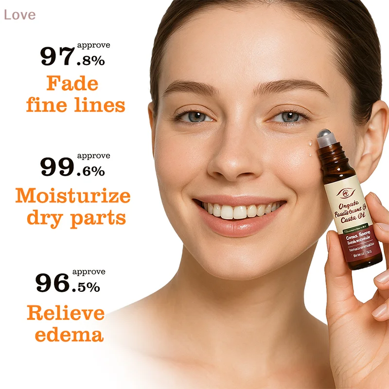 [L&P] 1Pc DOLANJN Beauty Blend Essential Oil Eye Body Skin Care Brighting Moisturizing Nourish Massage Eye Care 10ml