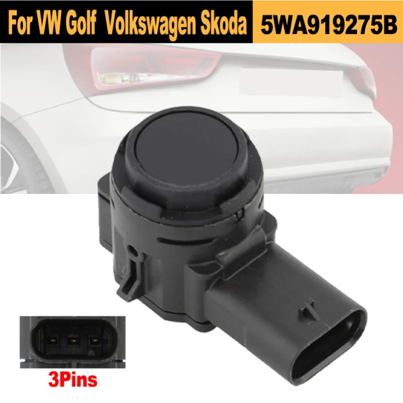 

Датчик парковки (парктроник) для VW Golf MK8, Volkswagen, Skoda 5WA919275B, передний, задний, боковой, PDC, электрический датчик парковки, замена