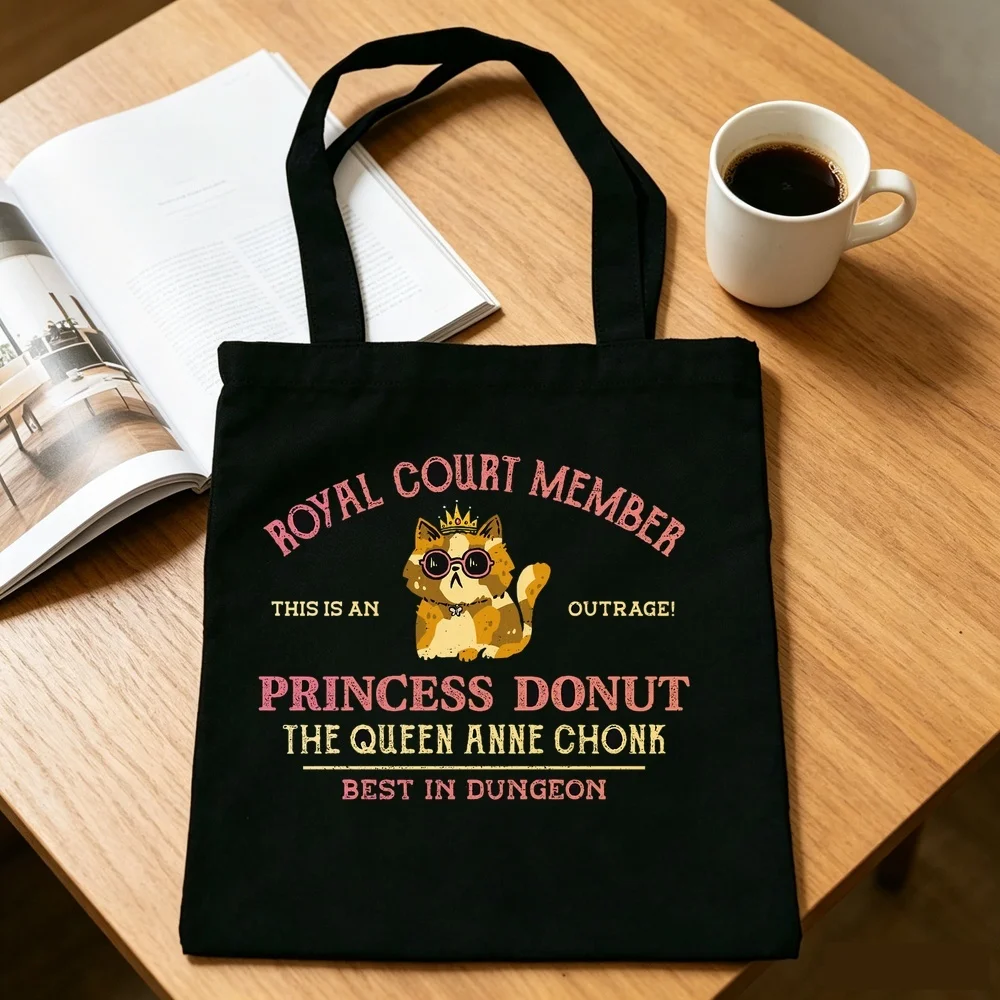 Dungeon Crawler Carl tote bag grocery foldable sac cabas shopping femme