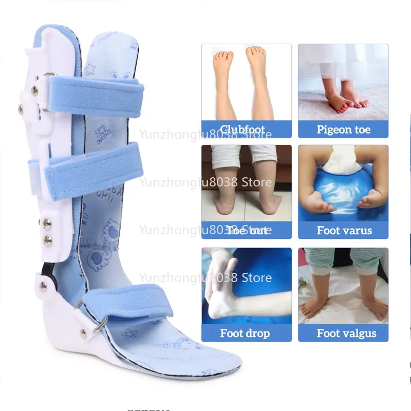 

Adjustable Children, Ankle Protector - Ankle Varus Varus Achilles Tendon Fracture Fixer, Removable
