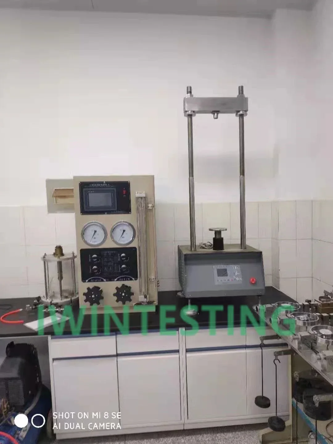 НОВАЯ треховая испытательная машина для почвы, лабораторное испытательное оборудование для почвы