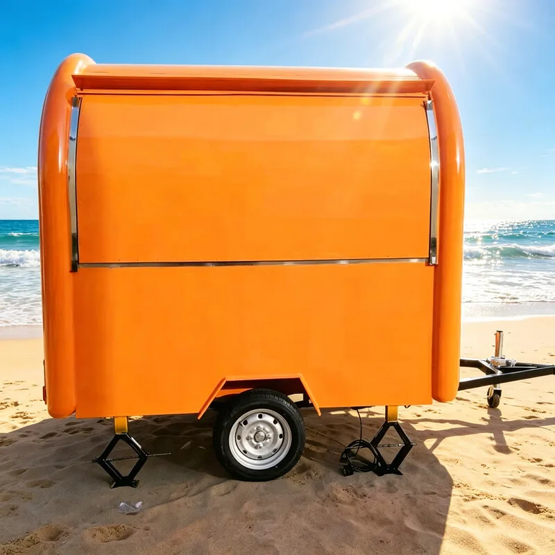 Customized Modular Coffee Bike Cart with Espresso Machine, Battery Power & Cup Rack, Mobile Cafe Solution