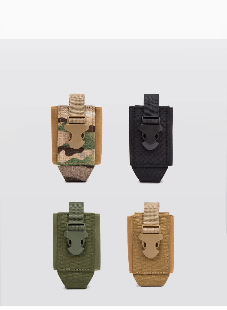 Taktische Einzel-Flashbang-Tasche Werkzeugtasche Rauchbeutel Molle Zubehör-Pack Kampfgürtel Jagd Airsoft Ausrüstungszubehör – Detail 9