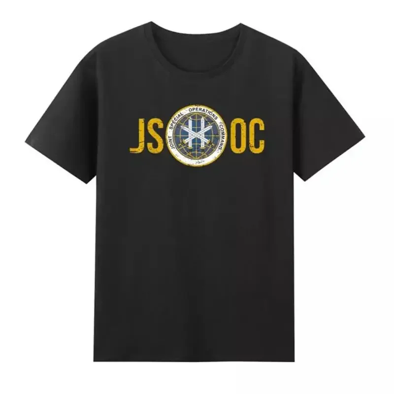 Camiseta militar para hombre con diseño novedoso del Comando de Operaciones Especiales Conjunto JSOC Fort Bragg