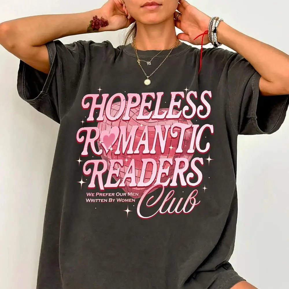 Women Cotton T Shirt Romance Book Shirt Girlie Book Lover Shirt Book Club Tee Unisex Tee Short Sleeve Fashion Crop Tops